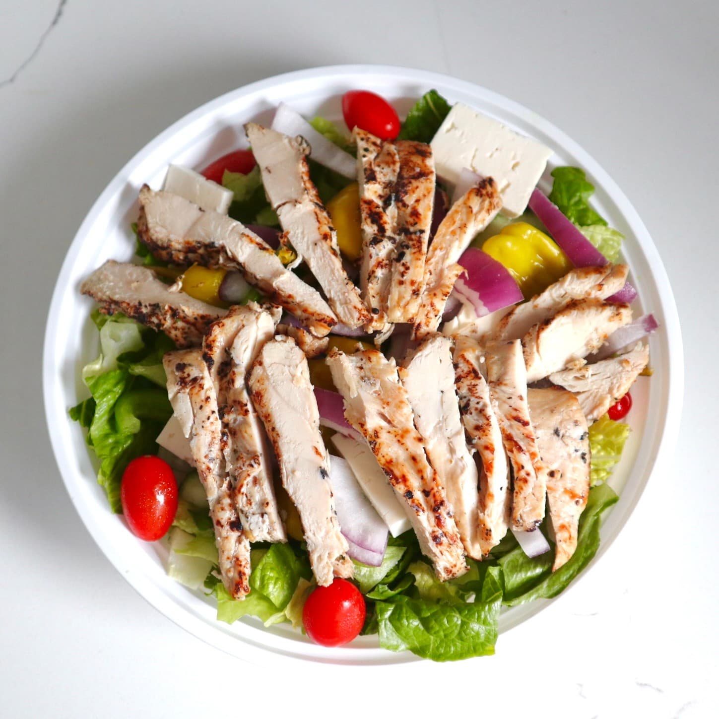 Greek 'n Chicken Salad