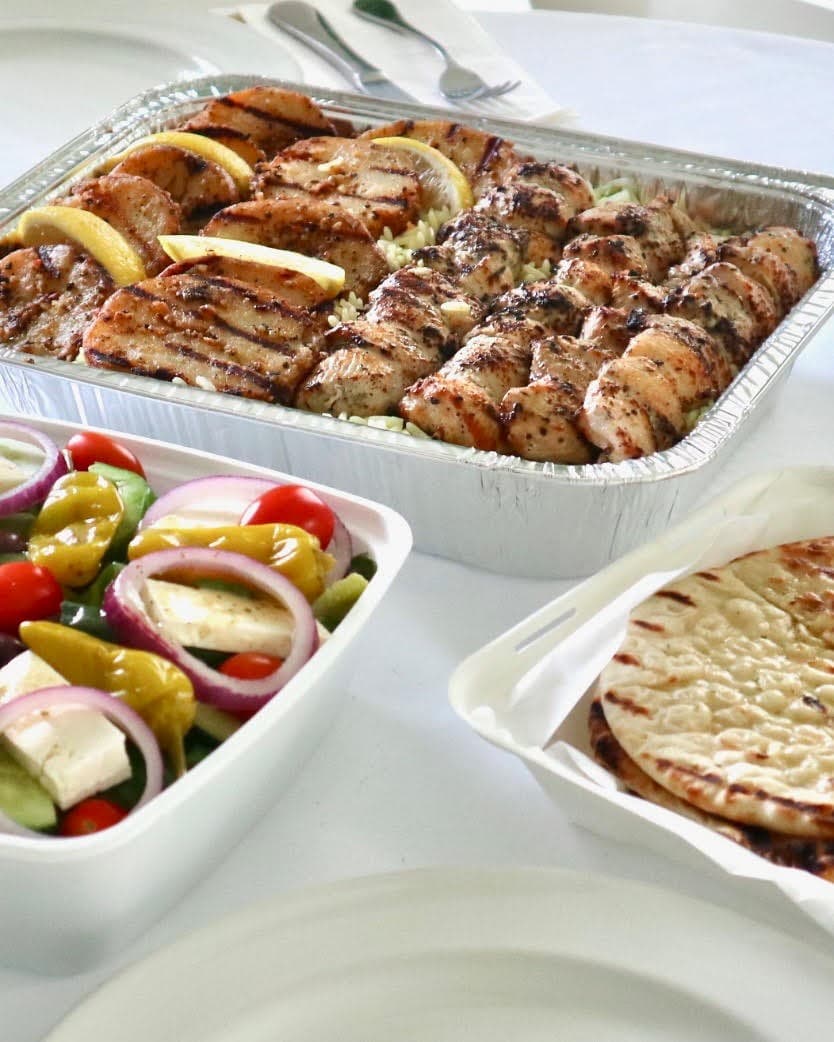 Souvlaki Buffet for 4