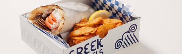 (G3) Wrap & Wedge Fries