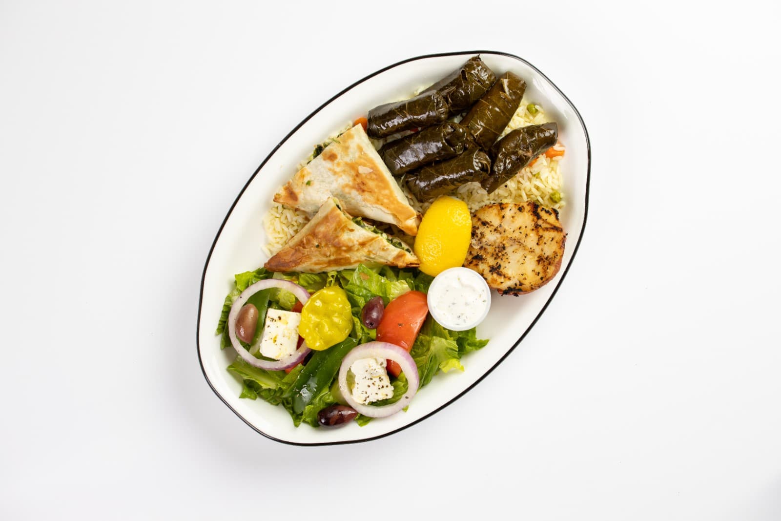 Greek Veggie Platter