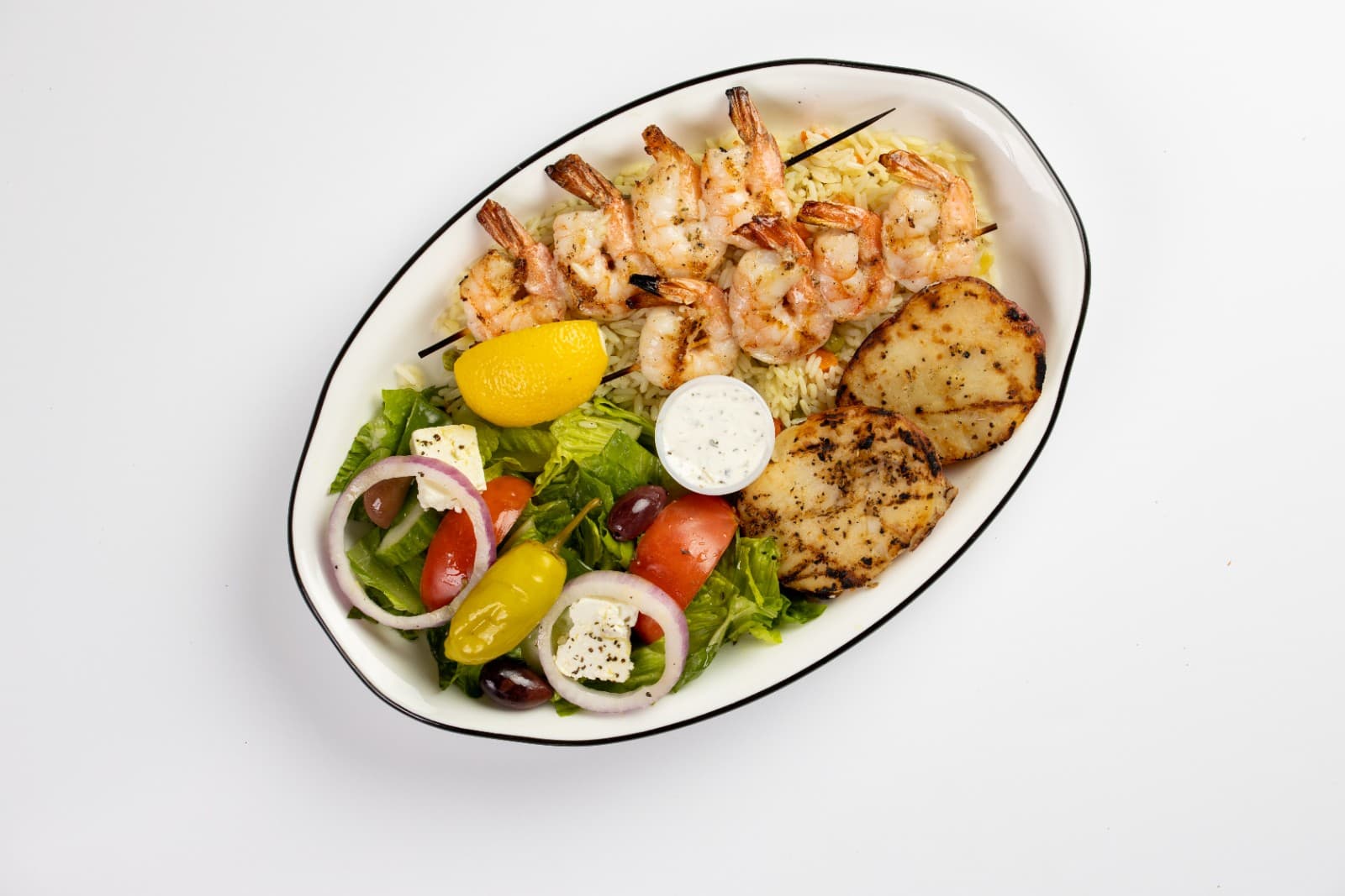 Souvlaki & Shrimps