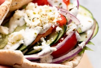 Vegetarian Pita