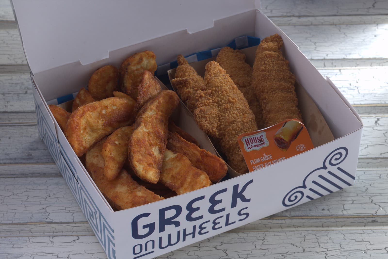 G8. Chicken Fingers & Wedge Fries