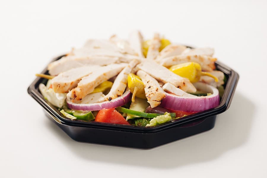 Greek 'n Chicken Salad