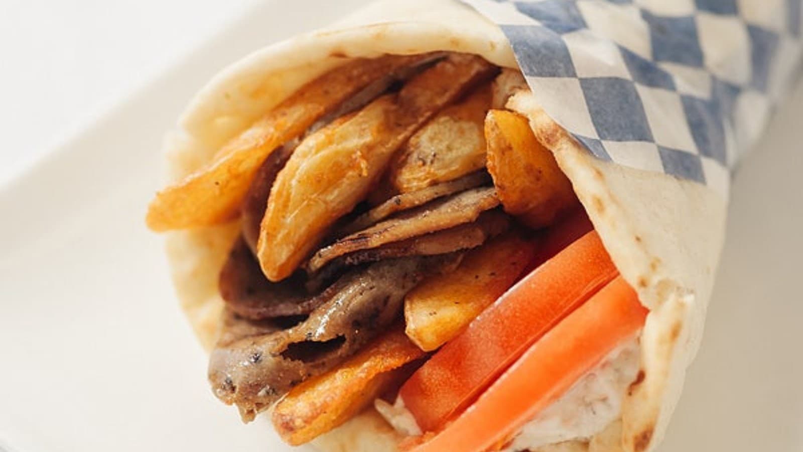 Athens Gyro (with fries in it)
